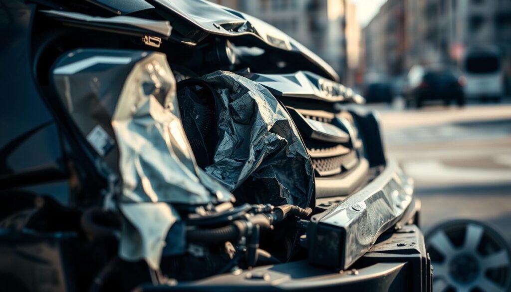 Collision damage